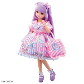 Takara Tomy LD-14 Licca-chan Doll, Econeco Daisuki-Chan, Dress-Up, Pretend Play, Toy, Ages 3 and Up