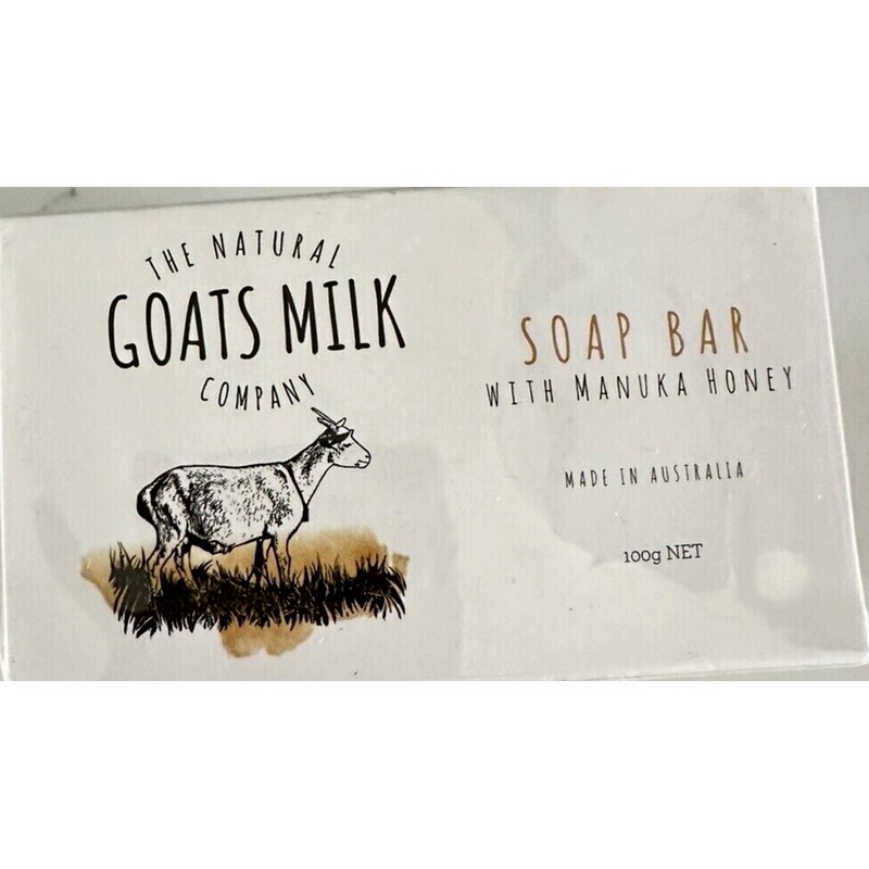 The Natural Goats Milk Company Soap Bar 3 Pack with