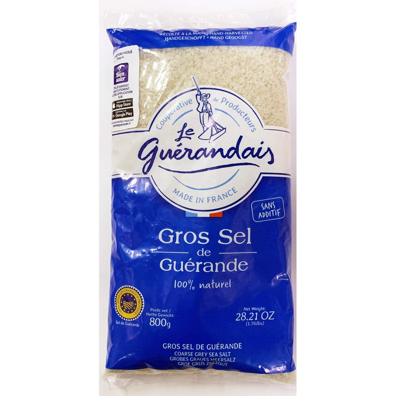 Le Guerandais Coarse Sea Salt Gros Sel De Guerande, 28.21oz