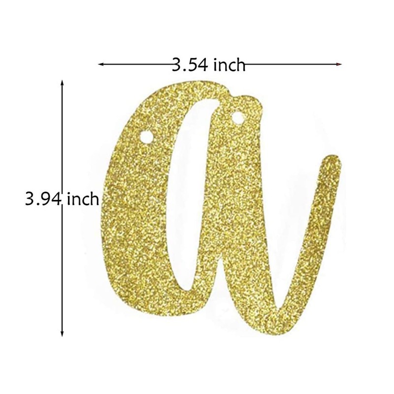 The Night Before Gold Glitter Banner Sign For Wedding Rehearsal