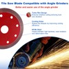 45 Degree Tile Chamfering Tool, Angle Grinder Tool with Stand