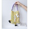 Clapoyis Hanging Tissue Case, Adorable Car Tissue Cover, Fabric (Yellow)