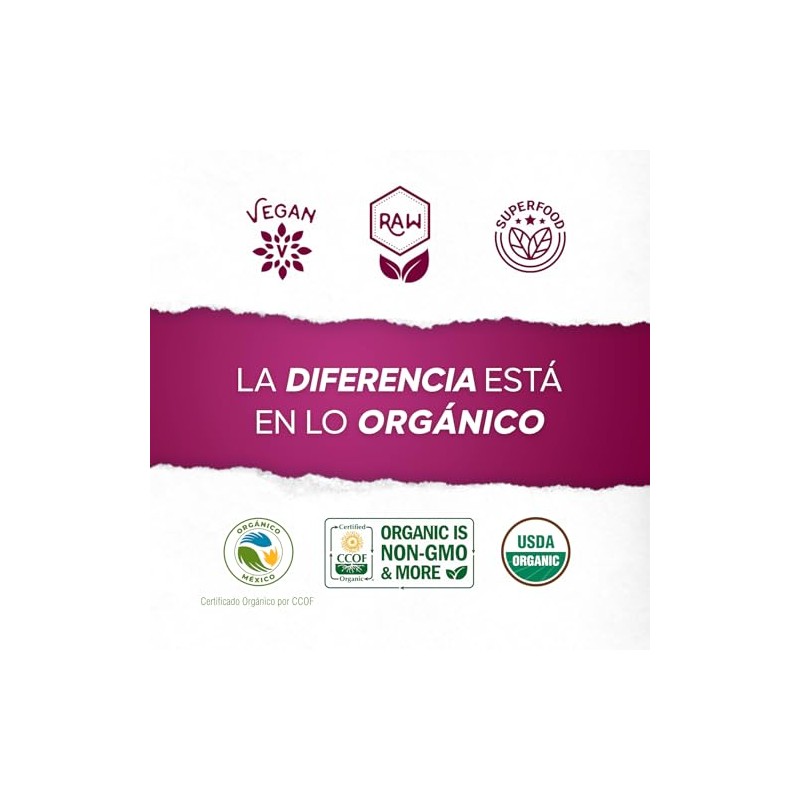 Organicside - Betabel en Polvo Orgánico (Beetroot) 100 g -