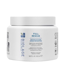Biolage Restructuring Mask for Fine Hair, Suitable for All Hair Types, Enriched with Rosemary Oil, Niacinamide and Vitamin B, Full Rescue, 500 ml