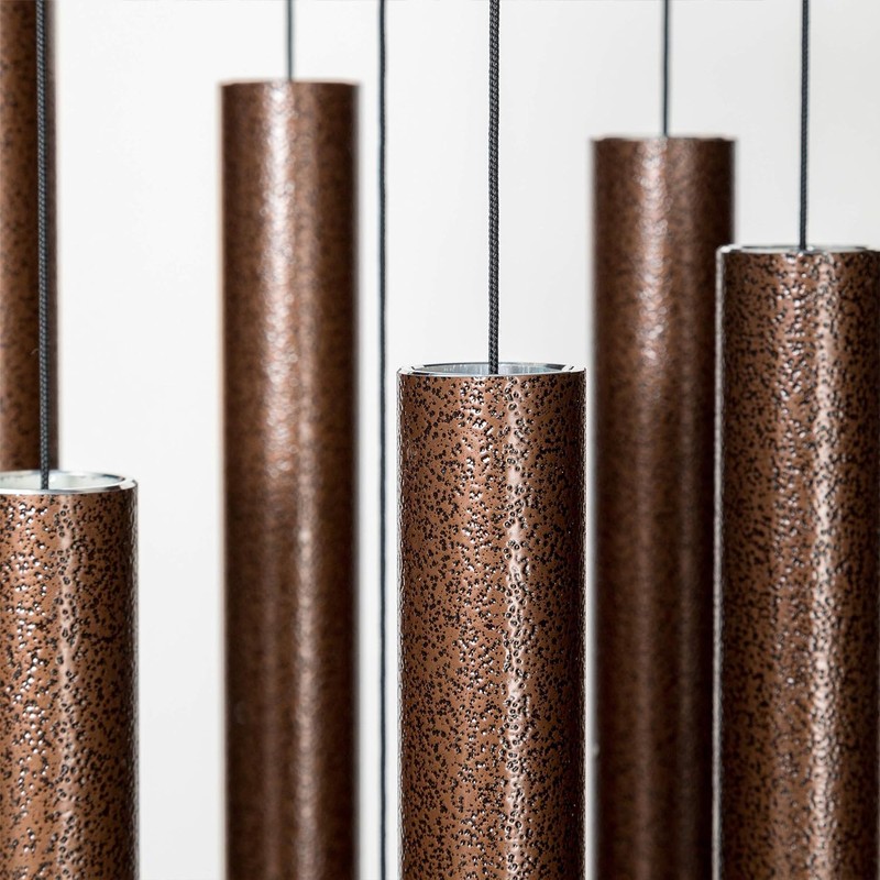 NETAEX 40 Inch Copper Vein Wind Chime for Patio, Backyard,