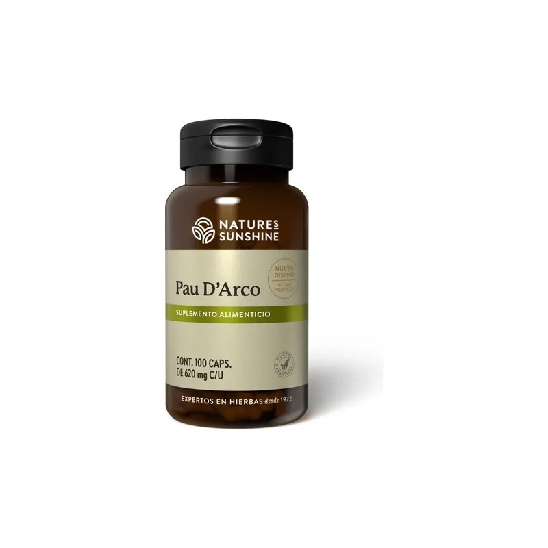 Natures Sunshine Pau Darco Suplemento Alimenticio 100c