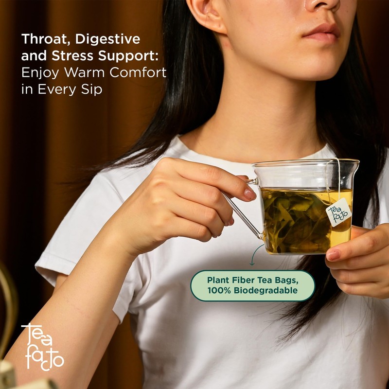 Tea Facto Detox Chamomile Tea Bags - Chamomile Tea Organic
