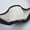 CAR Pass Black Faux Suede 14.5-15 Inch Memory Foam Steering