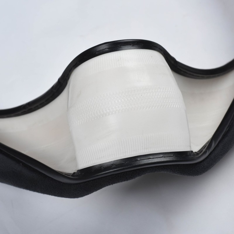 CAR Pass Black Faux Suede 14.5-15 Inch Memory Foam Steering