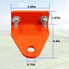 Heavy Duty Trailer Hitch Fits Scag ZTR Zero Turn Mower