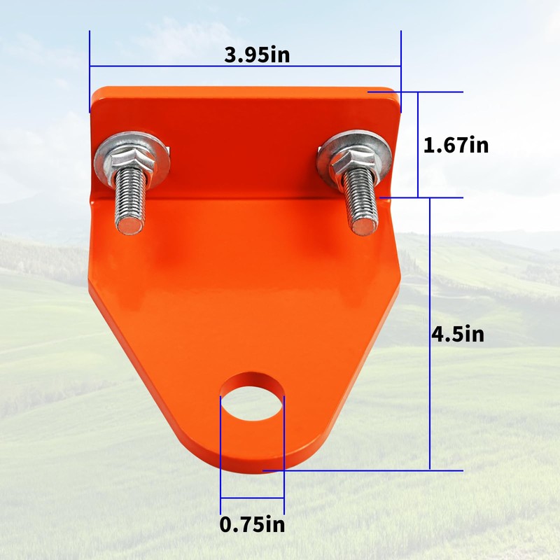 Heavy Duty Trailer Hitch Fits Scag ZTR Zero Turn Mower