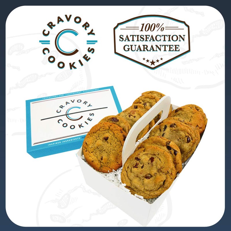 The Cravory: Chocolate Chip Cookies - 24 cookies, 2.0 oz.