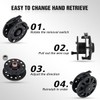 AIMALL ABS Plastic Fly Fishing Reel, Versatile 5/6 & 7/8