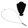 Mindful Breathing Necklace, Stainless Steel Reduces Stress Portable Anxiety Whistle