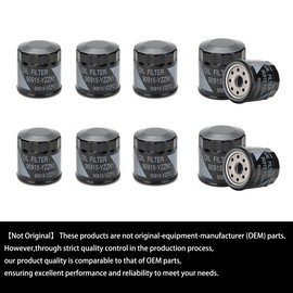 KOONDHEEND Engine Spin-On Oil Filter with 10 Filters in 90915-YZZN2 Case for Toyota/Lexus