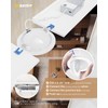 Ensenior 6 Pack 4 inch Gimbal Led Recessed Light with
