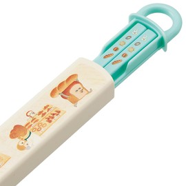 Skater ABS2AMAG-A Chopsticks and Case Set, Bread Load, 6.5 inches (16.5 cm), Antibacterial, Made in Japan