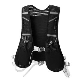 Laufweste Damen und Herren, laufweste reflektierend mit Verstellbare Brustgurte, 210g Ultraleicht Running Vest, Trinkweste Laufen, Lauf Weste für Laufen, Radfahren, Trails, Marathons