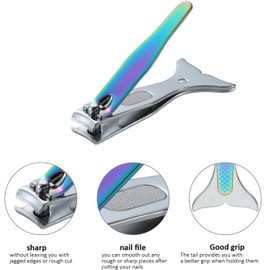 Nail Clipper Set, Gifts for Girls and Women, Unique Gifts for Christmas, Stocking Stuffers, Birthdays