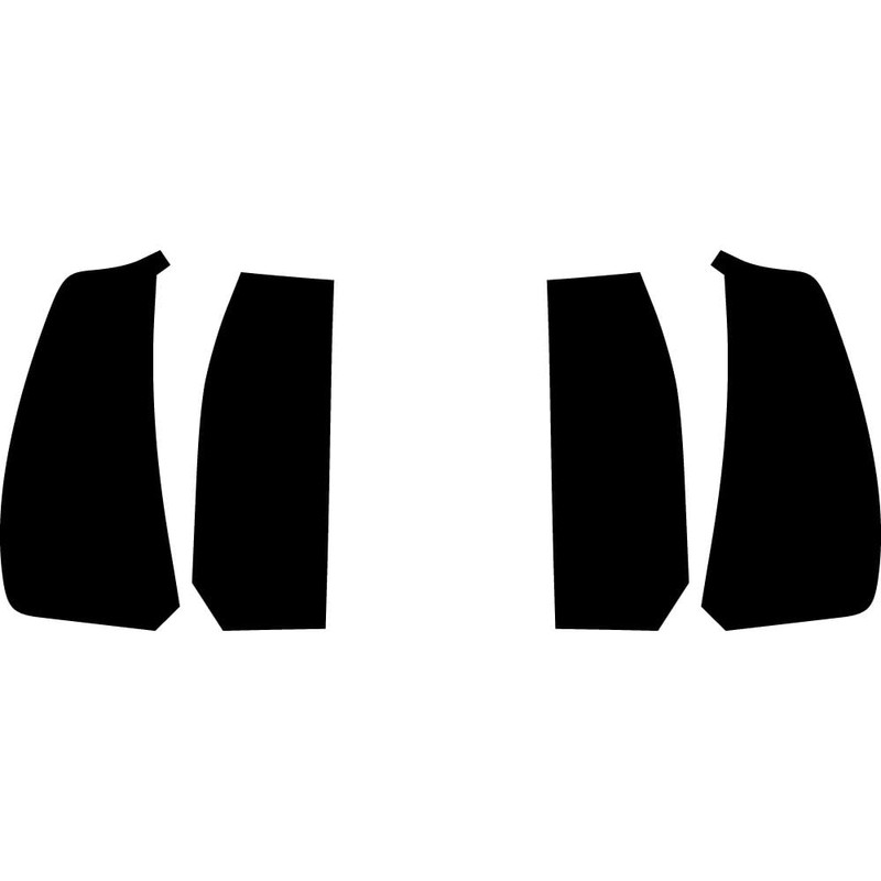 Rvinyl Tail Light Tint Covers Compatible with GMC Sierra 2019-2025