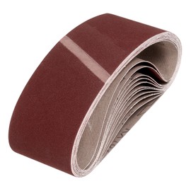 HARFINGTON 3 x 21 Inch Sanding Belts, 14 Pcs 240 Grits Aluminum Oxide Abrasive Belt Sander File Belt for Woodworking, Metal Polishing, Knife Sharpener
