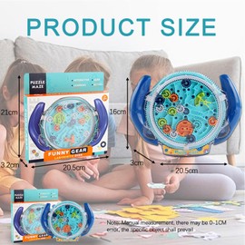 Magnetic Maze Game, 3D Maze Maze Puzzle Games for Children Aged 4-8 Years, Gifts for Children, Concentration to Learning Challenges Games