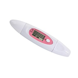 Baluue Moist Oil Rough Type Facial Moisture with Sensor Digital Display Compact for Men and Women for Home Travel Beauty Salon and White