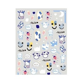 Classic Plaid Trellis Pattern Tartan Woolens Cloth Fabric 3D Nail Sticker R416 Nail Wraps Stickers Manicure Supplies for Women Nails Full Long Lasting Easy Apply and Remove