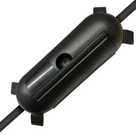 Extension Cord Cover Outdoor Electrical Box IP54 Waterproof Outdoor Extension Cord Cover, Dicio Weatherproof Box Plug Socket Black Cable Protect Outdoor Outlet, Christmas Holiday Decoration