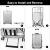 WhizNook Suitcase Protective Cover, Transparent, 30 Inches, Suitcase Cover, Suitcase