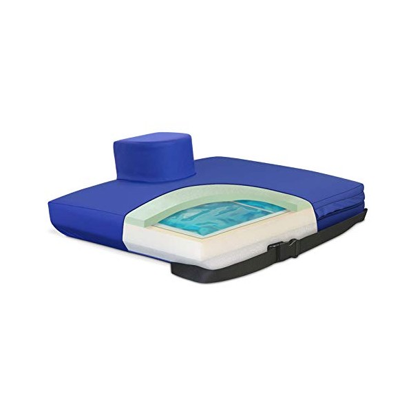 NYOrtho APEX CORE Pommel Gel-Foam Cushion-18" x 18" x 3"