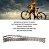 10 Speed Bicycle Chain Full Hollow Lightweight Mountain Road Bike
