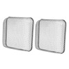 2Pcs RV Furnace Vent 4.5 X 4.5in Heavy Duty Stainless
