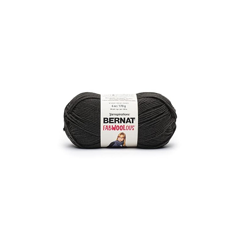 Bernat Fabwoolous 170g - Coal