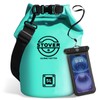 STOVER 5/10/25/30/40L Bolsa seca impermeable - Mochila enrollable con funda