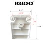 Igloo Universal Plastic Latch Closure, White