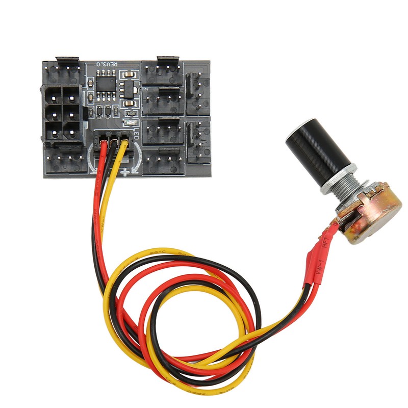 PWM Fan Hub DC 12V 8 Channel Flexibility Fan Power