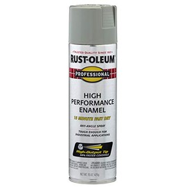 Rust-Oleum 7519838 Professional High Performance Enamel Spray Paint, 14 Oz, Stainless Steel