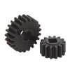 RC Car Reduction Gear Black Steel Smooth Running 0.8M 14T