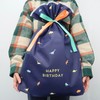 Indigo PG347 Birthday Bag LL Dinosaur Navy Wrapping Bag