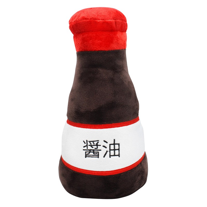 Plushi Soya Sauce Bottle Cuddly Soft Plush 14 x 14