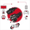 ETEC Power Cable IEC Cable 3-Pin 2.0 m Plug Protective
