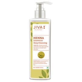 Jiva Henna Shampoo - 200 ml - Pack of 2 - For All Hair Types, Natural Cleanser for Long, Healthy and Strong Hair