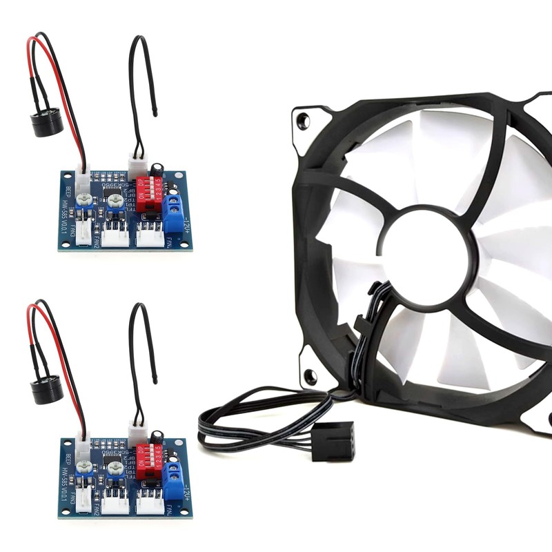eMagTech PWM Fan Thermostat Fan Speed Controller PWM Fan Temperature