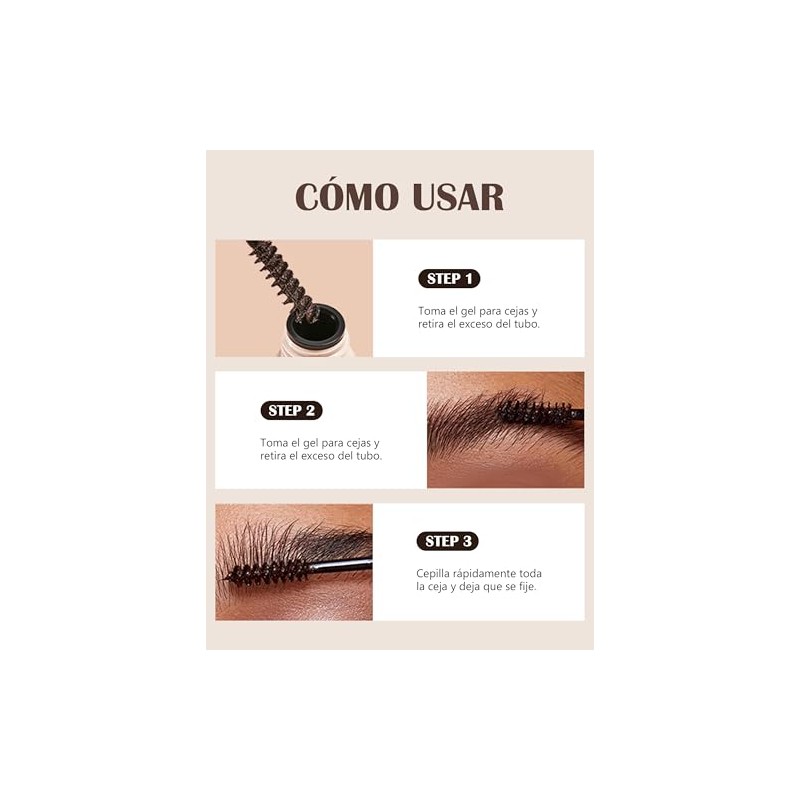 Erinde Gel de Tinte para Cejas de Larga Duración, #2