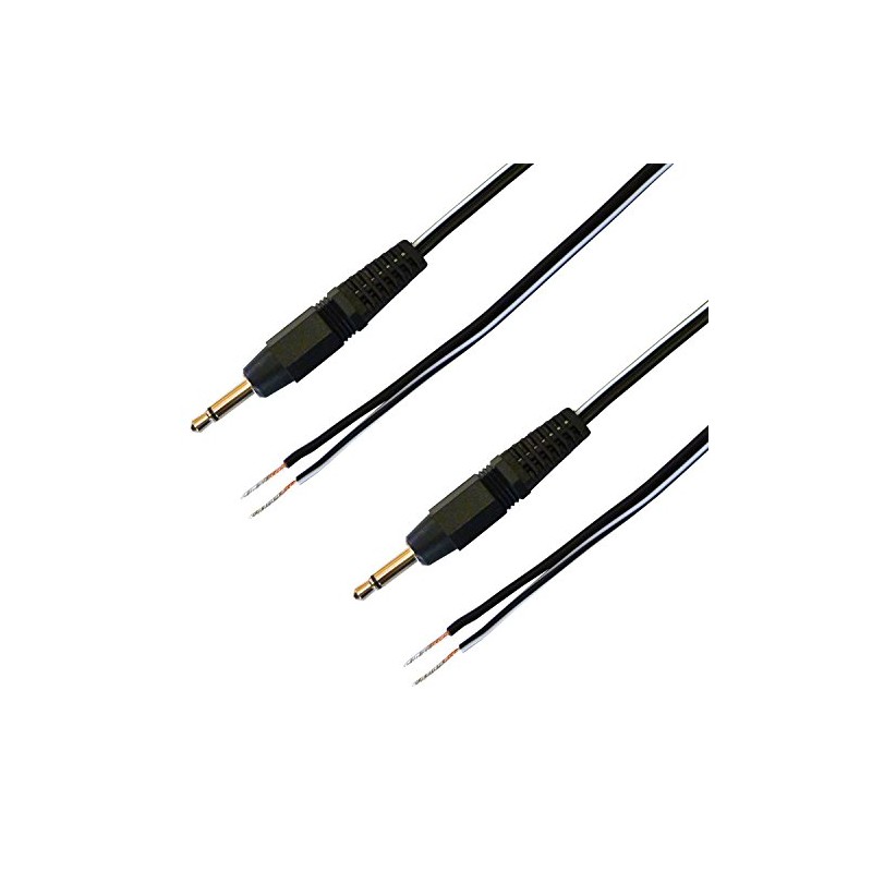 F-Factory VM-4037 3.5mm Mini Plug to Spliced Tip Speaker Cable
