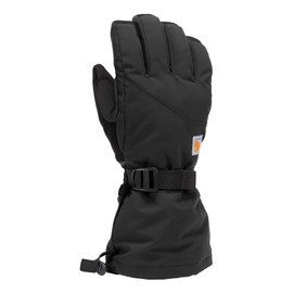 Carhartt Women's Storm Defender Insulated Gauntlet Glove, Black, Small
