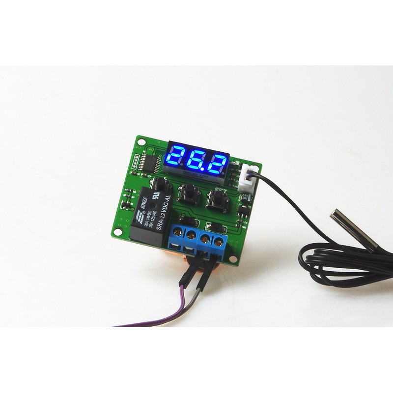 KNACRO DC 12V -4℉ to + 212℉ Blue Digital Display