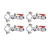 10PCS Atomizing Spray Nozzle Set Zinc Alloy Agricultural Plant Water