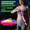 Samlior LED Reflective Belt Sash, Rechargeable LED Light Night Safety